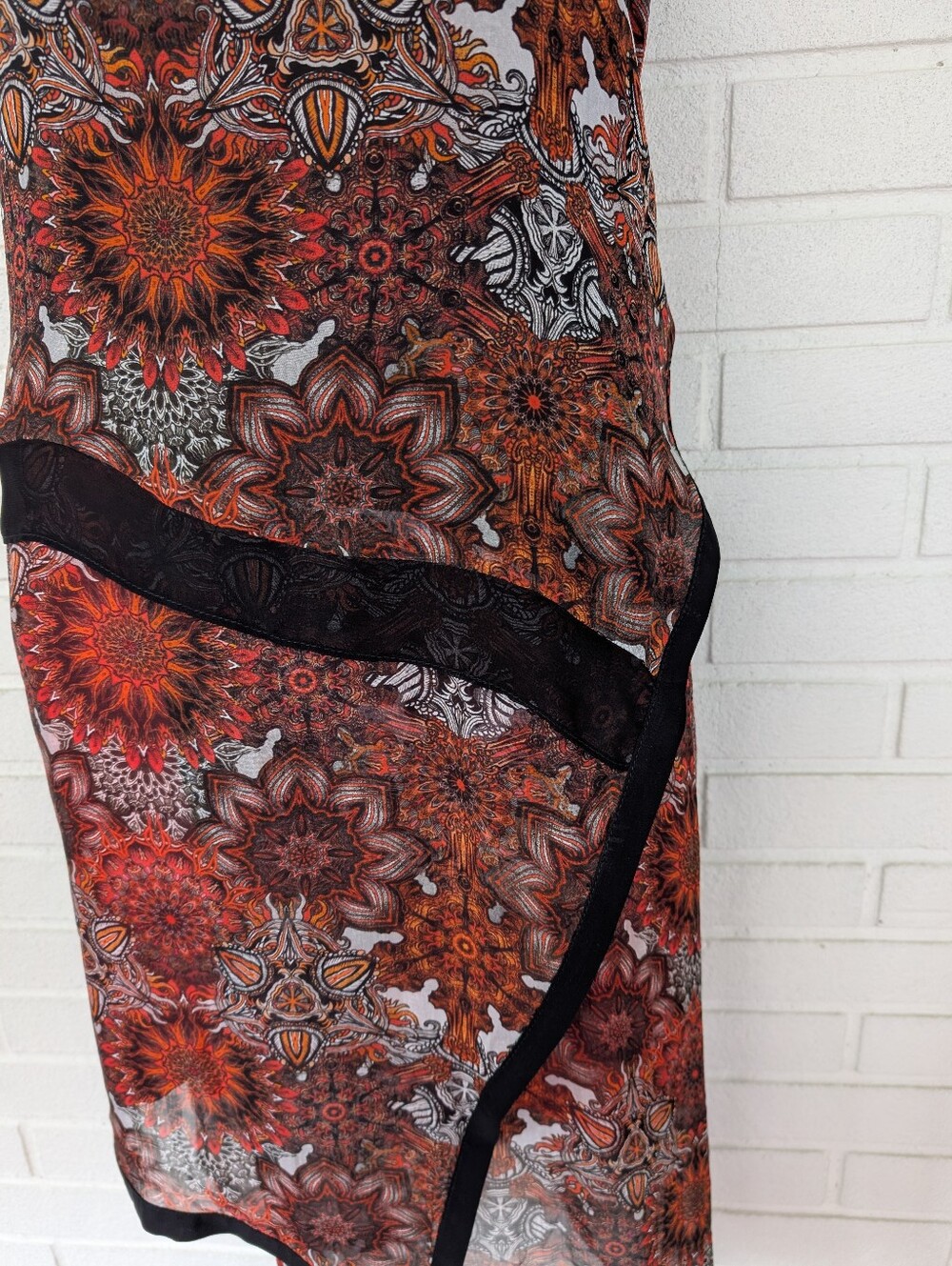 Helmut Lang Unique Asymmetric Design Layered Dress - Picture 7 of 10